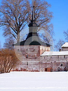 Kirillo-Belozersky monastery. Tower.