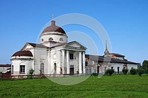 KIRILLOV, RUSSIA - August, 2017: The Cathedral of the Kazan Icon of the Mother of God