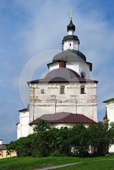 KIRILLOV, RUSSIA - August, 2017: Kirillo-Belozersky monastery near City Kirillov, Vologda region, Russia