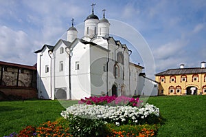 KIRILLOV, RUSSIA - August, 2017: Kirillo-Belozersky monastery near City Kirillov, Vologda region, Russia