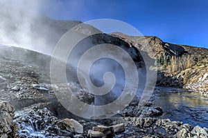 Kirkham Hotsprings in Idaho.