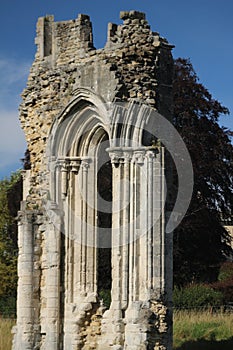 Kirkham Priory Grade 1 listed building, Yorkshire, England