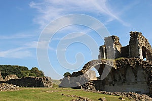 Kirkham Priory Grade 1 listed building, Yorkshire, England