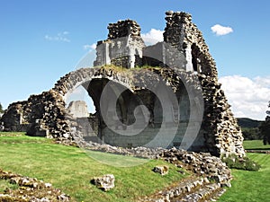 Kirkham Priory near Malton, Yorkshire photo