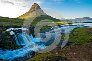 Kirkjufell mountain, Snaefellsnes peninsula, Iceland photo