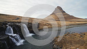 Kirkjufell is one of the most scenic and photographed mountains in Iceland all year around. Beautiful Icelandic