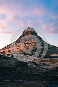 Kirkjufell is one of the most scenic and photographed mountains in Iceland all year around. Beautiful Icelandic