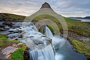 Kirkjufellsfoss waterfal