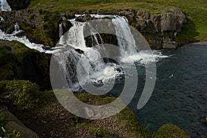 Kirkjufellsfoss Waterfall in Iceland