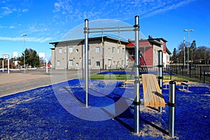 Kirkonkylan Koulu School and Outdoors Sports Yard