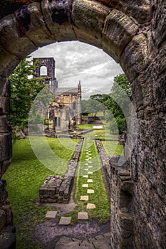 Kirkstall Abbey.