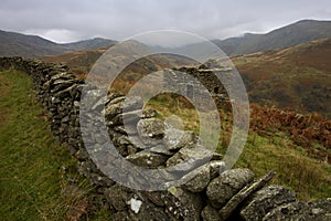 Kirkstone Pass in the Lake District photo