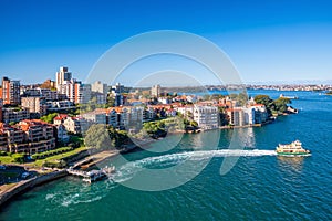 Kirribilli skyline in Sydney photo