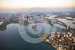 Kirribilli Suburb Peninsula in Sydney Harbour, Australia