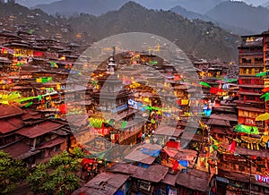 Kirtipur, B?gmat?, Nepal. Generative AI. photo