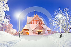 Kiruna cathedral Sweden