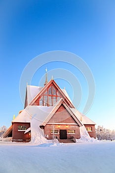 Kiruna cathedral Sweden