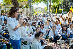 Shift 101 hostage support protest, Kiryat Bialik