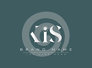 KIS abstract letter logo design