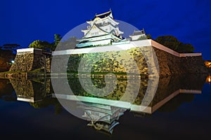 Kishiwada Castle, a Japanese castle located in Kishiwada