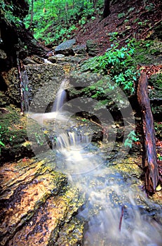 Kishwaukee Gorge Waterfall Illinois