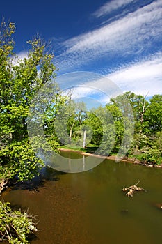 Kishwaukee River in Illinois