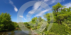 Kishwaukee River in Illinois