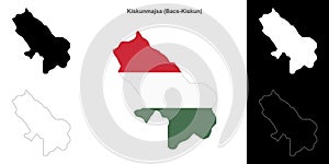 Kiskunmajsa outline map