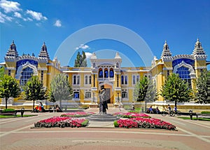 Main Narzan Baths sanatorium in Kislovodsk city photo