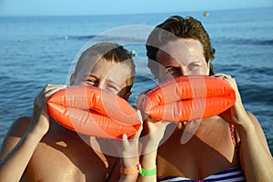 Kiss from the beach