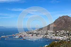 View of Simons Town, South Africa photo