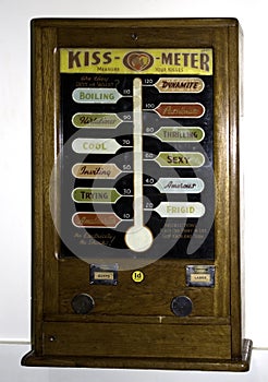 Kiss-o-meter Machine photo