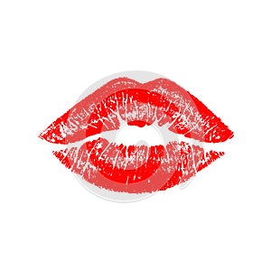 Kiss stamp - PNG