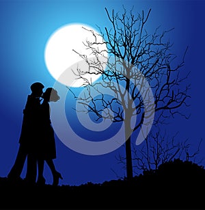 Kisses and moonlight