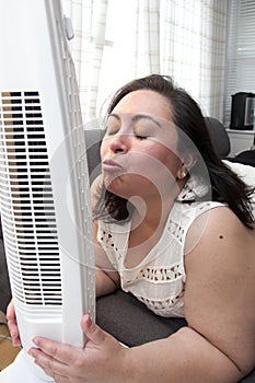 Kissing the fan