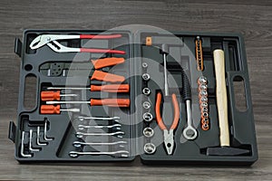 Kit briefcase professional tools