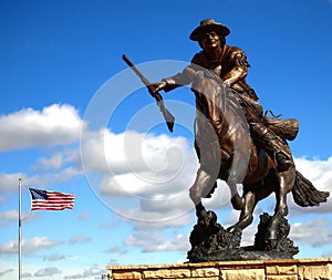 Kit Carson Bronze Statue