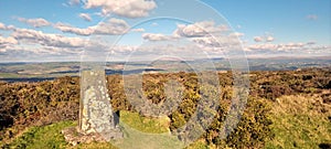 Kit Hill, at 334 metres high, dominates the area between Callington and the River Tamar in southeast Cornwall, England, UK.