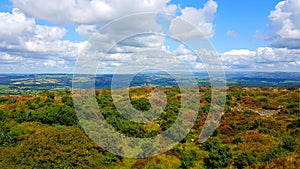 Kit hill Cornwall looking towards NorthDevon