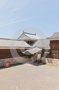 Kita-Sumi (North Corner) Turret of Matsuyama castle, Japan