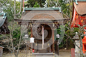 Kitano Tenmangu Shinto Shrine, Kyoto, Japan