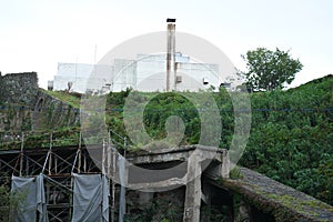 Kitazawa flotation plant at Sado Gold Mine in Sado island