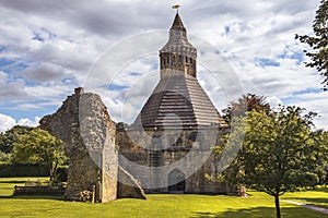 Kitchen abbot of Glastonbury Abbey, Somerset, England