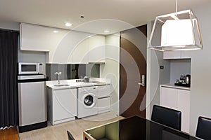 Kitchen in apartment