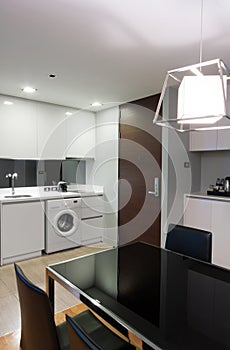 Kitchen in apartment