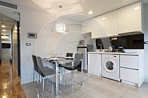Kitchen in apartment