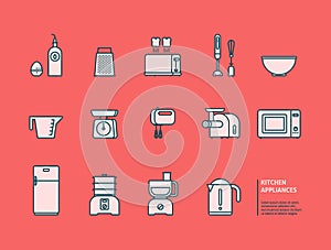 Kitchen appliances icon