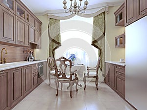 Kitchen art deco style