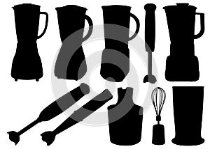 Kitchen blenders set.