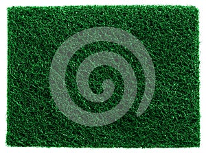 Kitchen cleaning sponge isolated